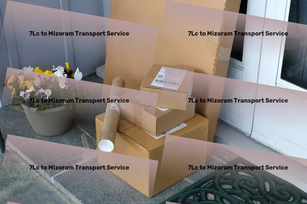 7lc to Mizoram Transport Customized courier services