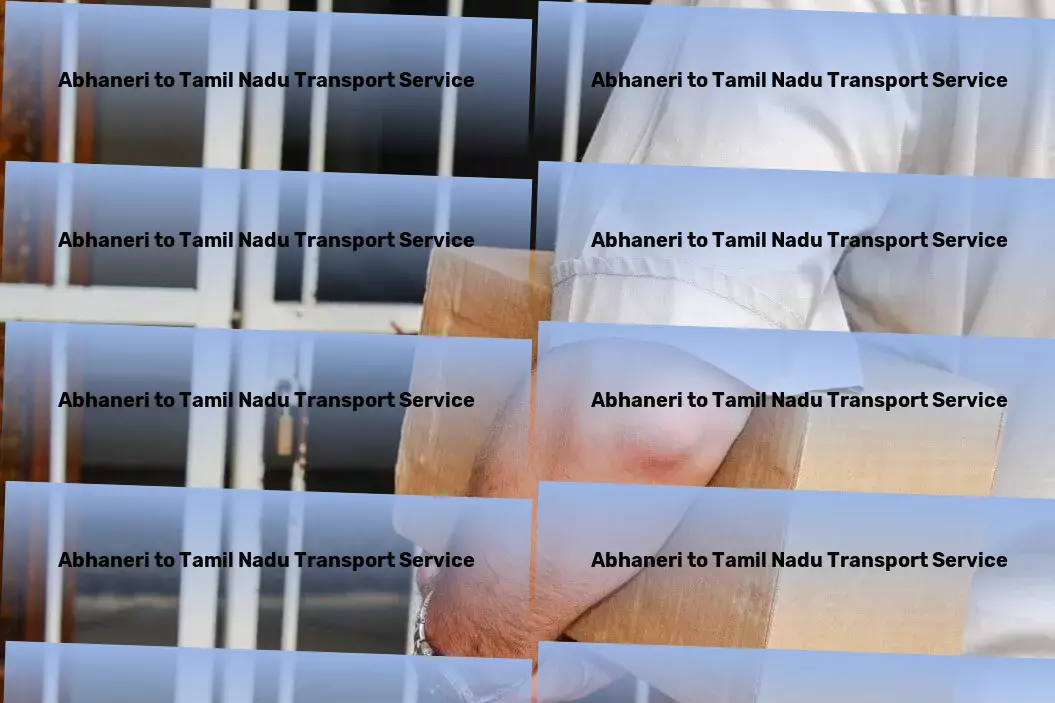 Abhaneri to Tamil Nadu Transport Specialized parcel delivery