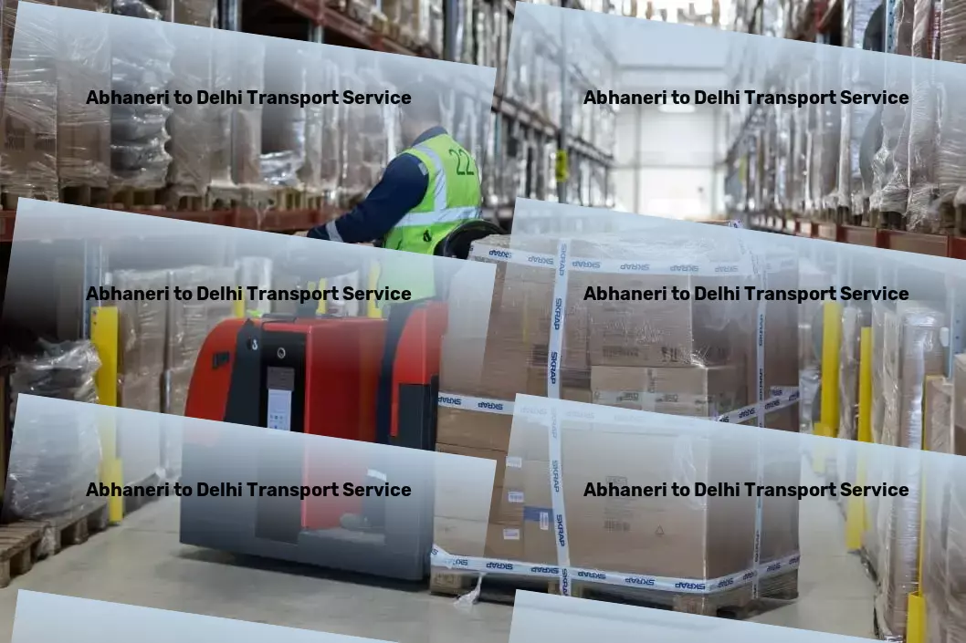 Abhaneri to Delhi Transport Advanced freight logistics