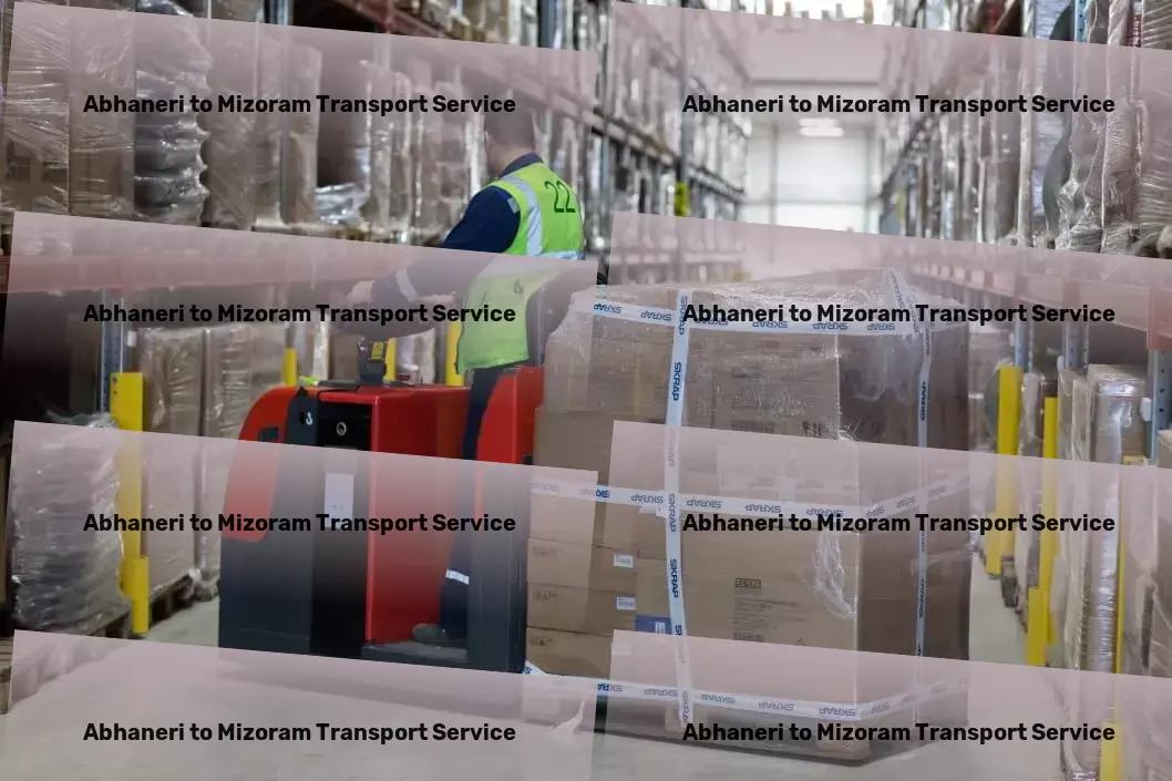 Abhaneri to Mizoram Transport Bulk transport services