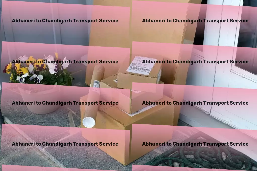 Abhaneri to Chandigarh Transport Express transport solutions