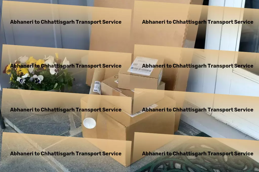 Abhaneri to Chhattisgarh Transport Navigate seamlessly through India's logistics maze with our help. - Domestic freight services