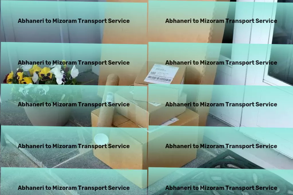 Abhaneri to Mizoram Transport Specialized courier solutions