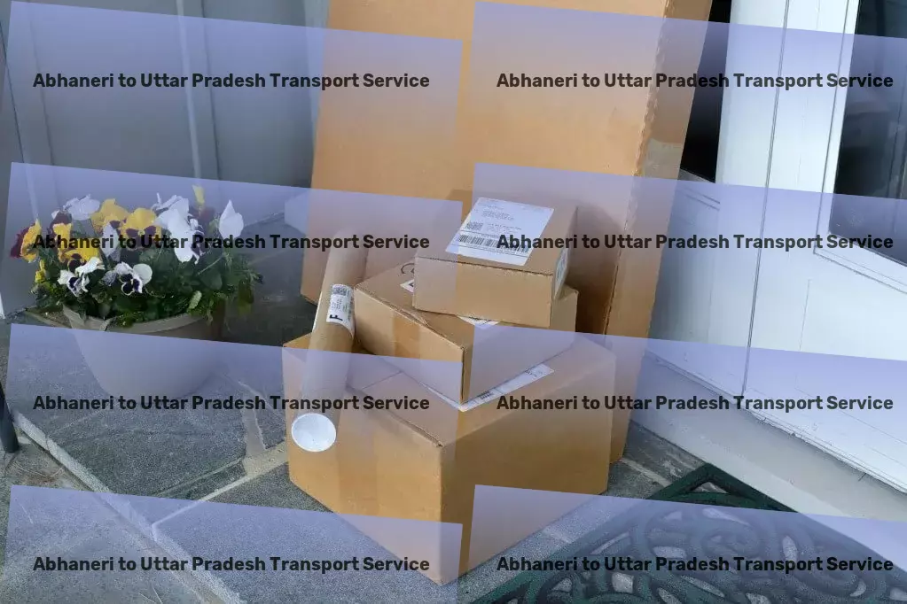 Abhaneri to Uttar Pradesh Transport Express goods relocation