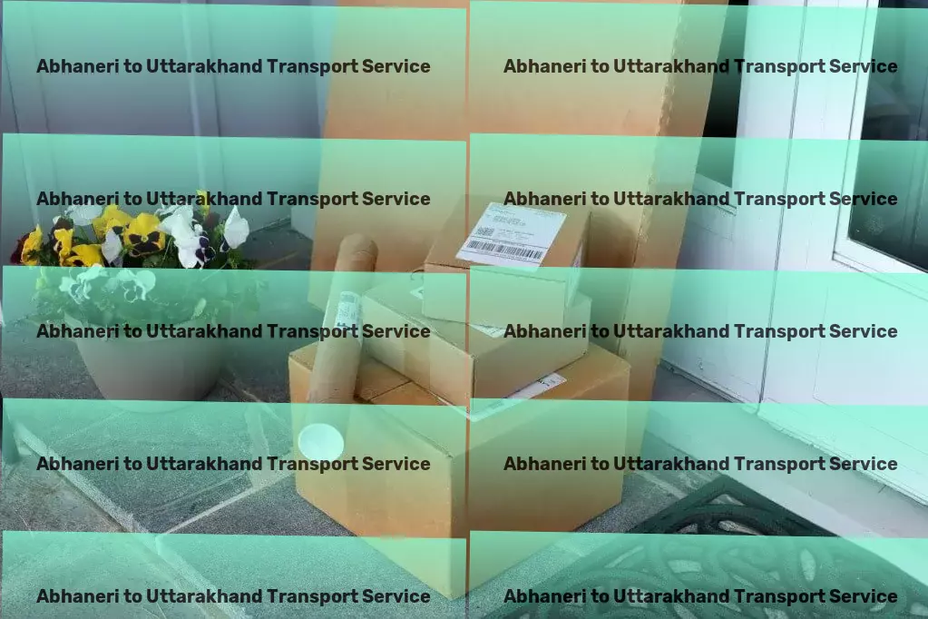 Abhaneri to Uttarakhand Transport High-capacity freight logistics