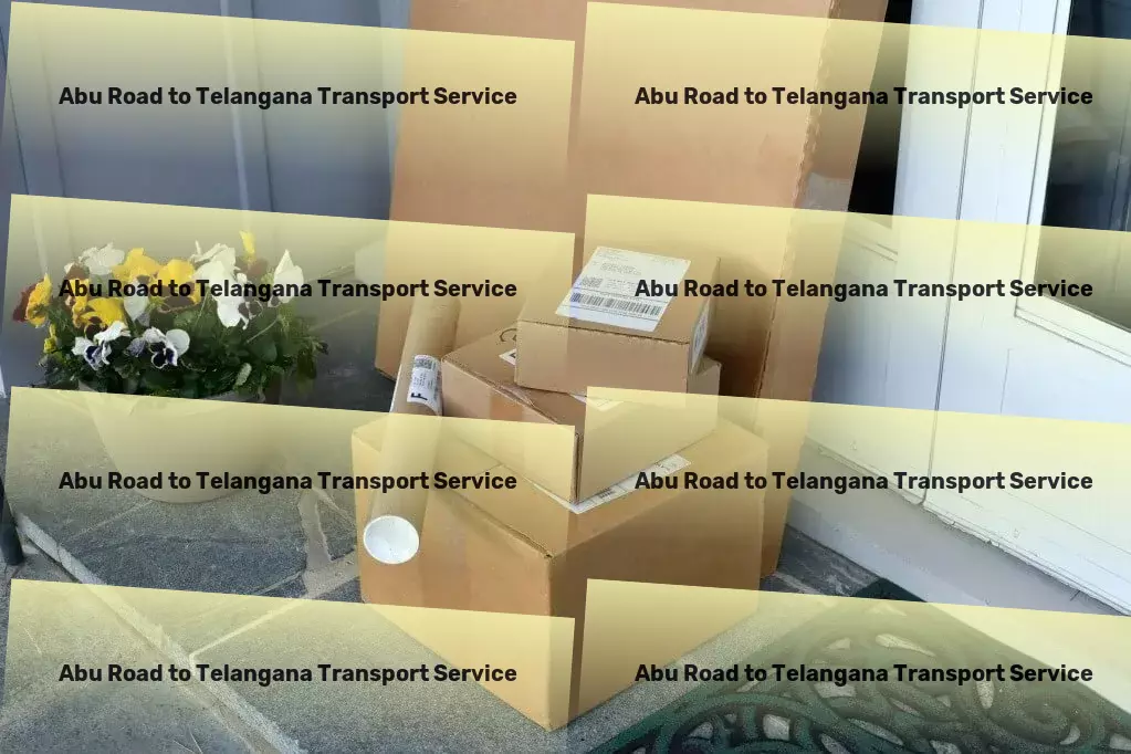 Abu Road to Telangana Transport Quick parcel shipment solutions