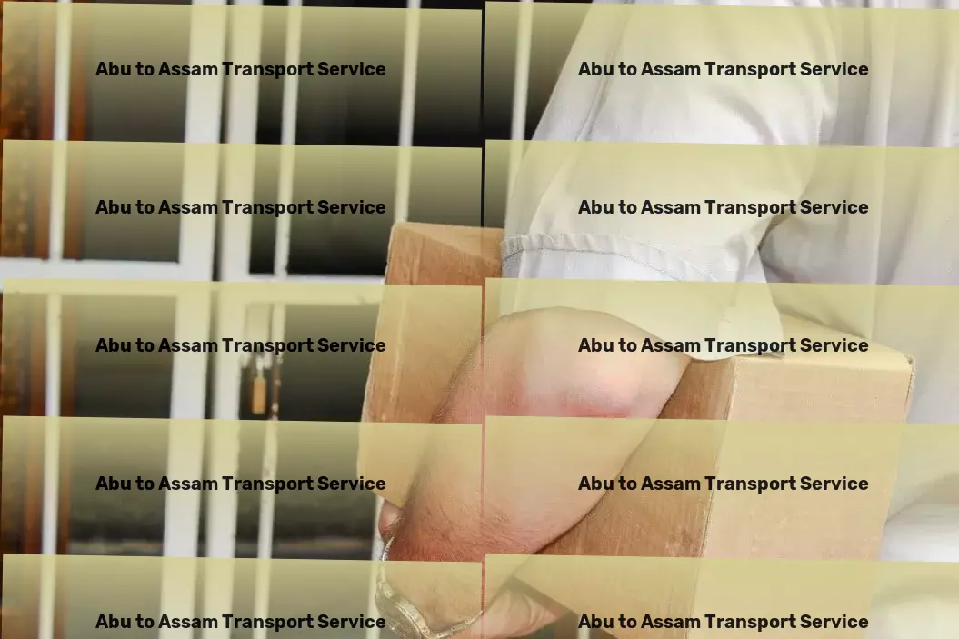 Abu to Assam Transport Package delivery