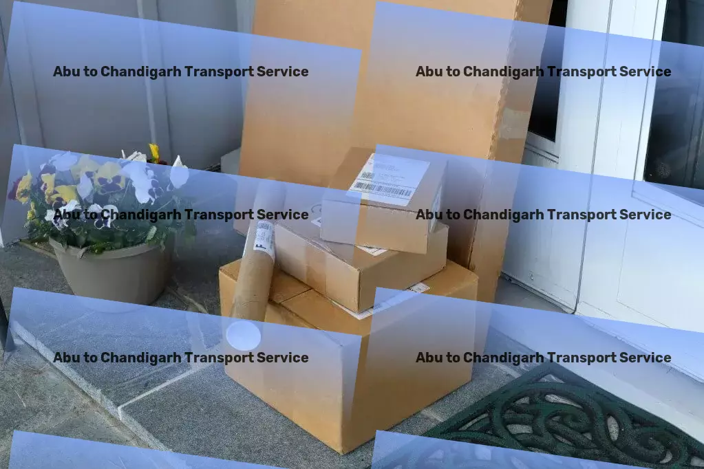 Abu to Chandigarh Transport Cargo transport networks