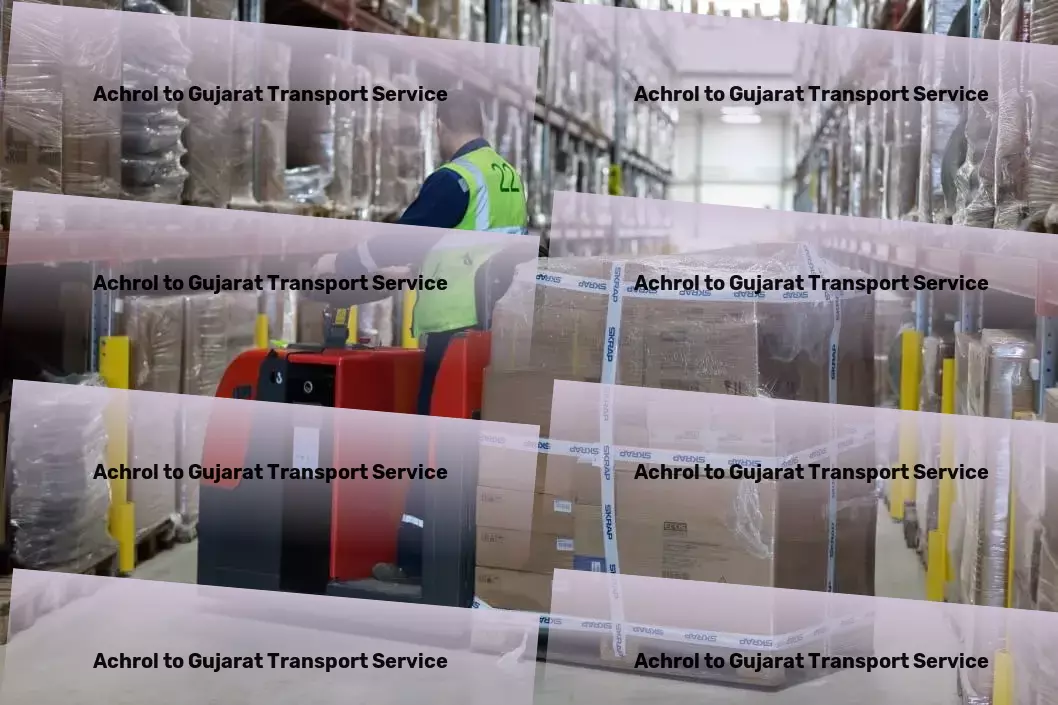 Achrol to Gujarat Transport Specialized courier operations