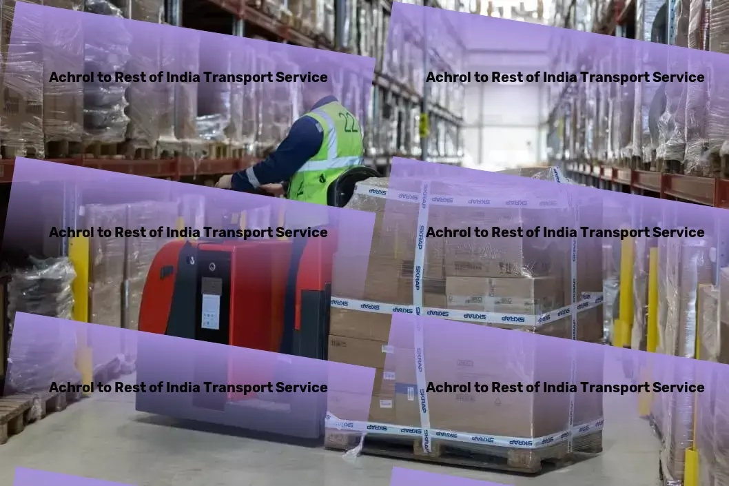 Achrol to Rest Of India Transport Your freight's best journey begins here, in India. - Heavy load movers