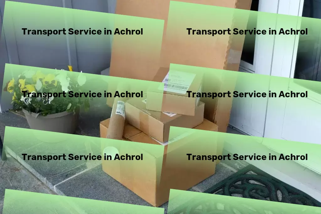 Household Goods Transport in Achrol, Rajasthan (RJ) High-capacity goods logistics