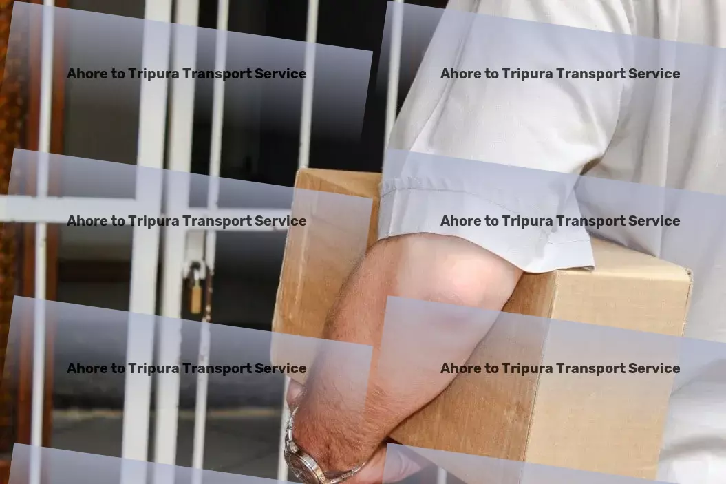 Ahore to Tripura Transport Large-scale packers and movers