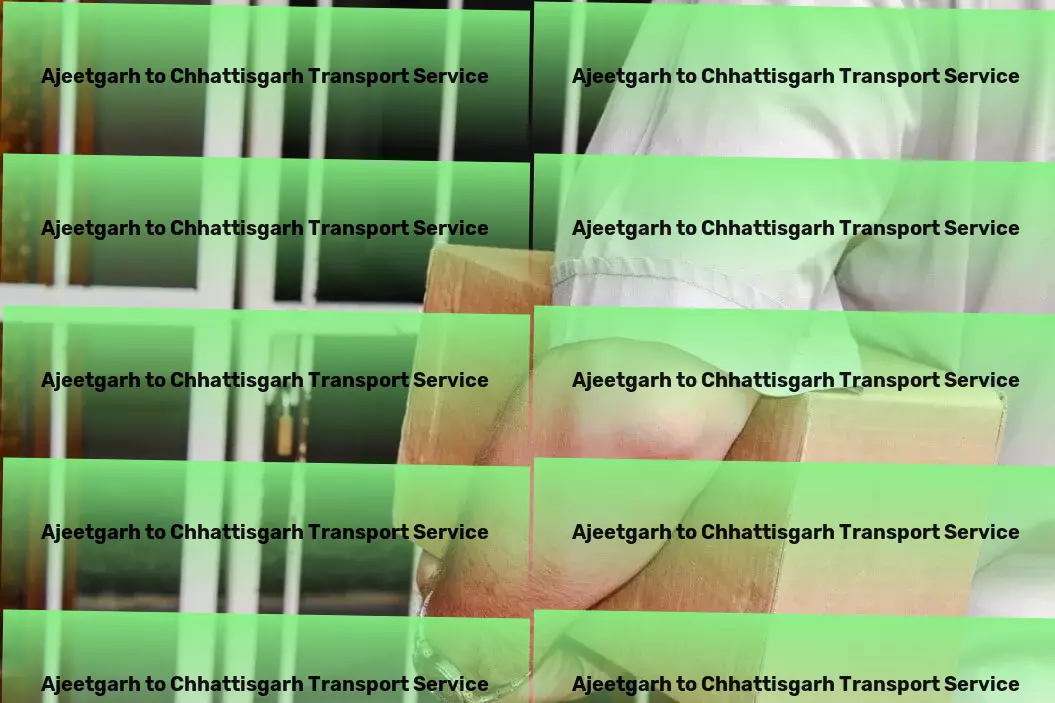 Ajeetgarh to Chhattisgarh Transport Elevating your transport experience to the next level! - Full-scale shipping solutions