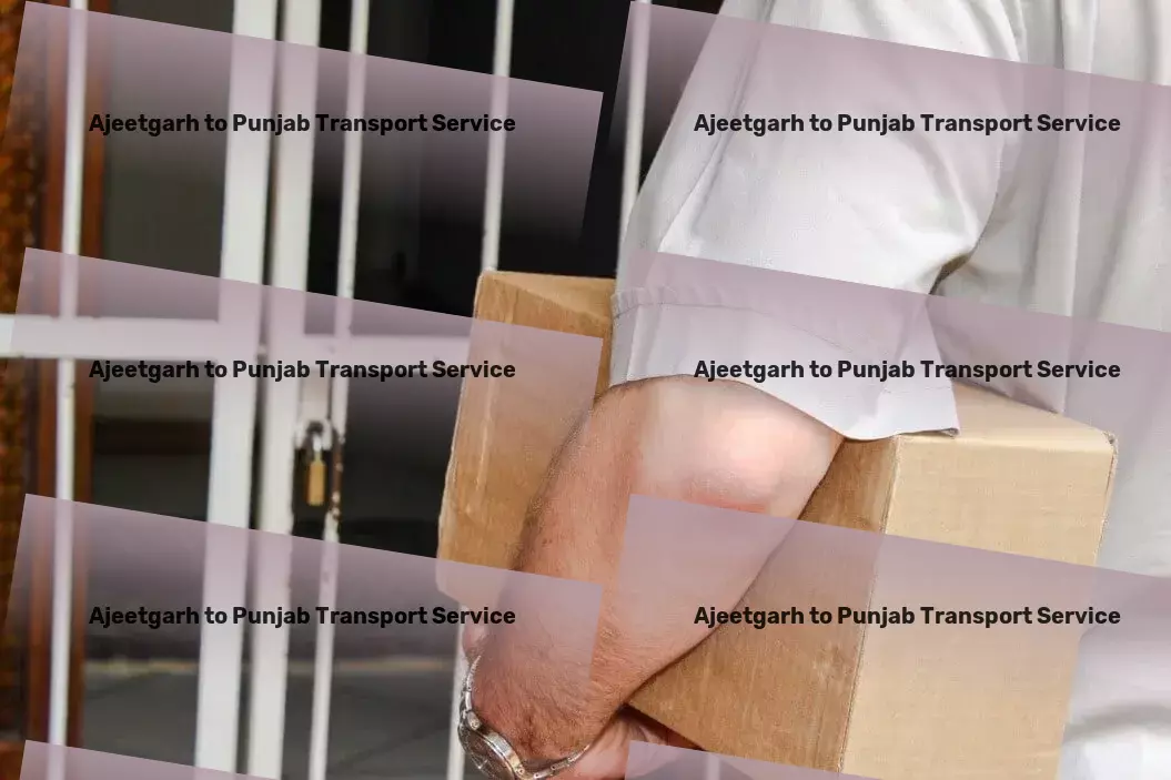 Ajeetgarh to Punjab Transport Seamless global logistics services at your fingertips! - High-speed logistics services