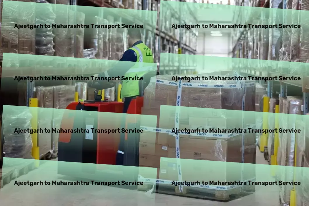 Ajeetgarh to Maharashtra Transport Urban package delivery