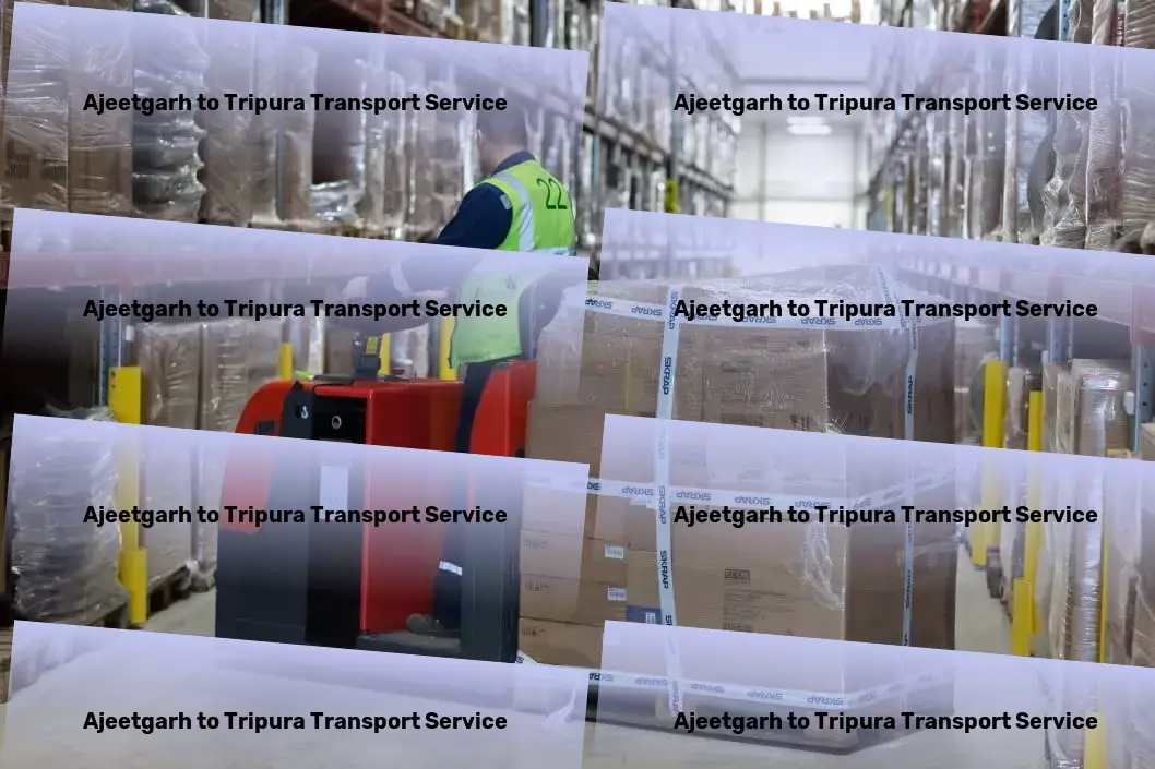 Ajeetgarh to Tripura Transport Empowering your Indian transport needs with innovative solutions! - Local goods shipment services