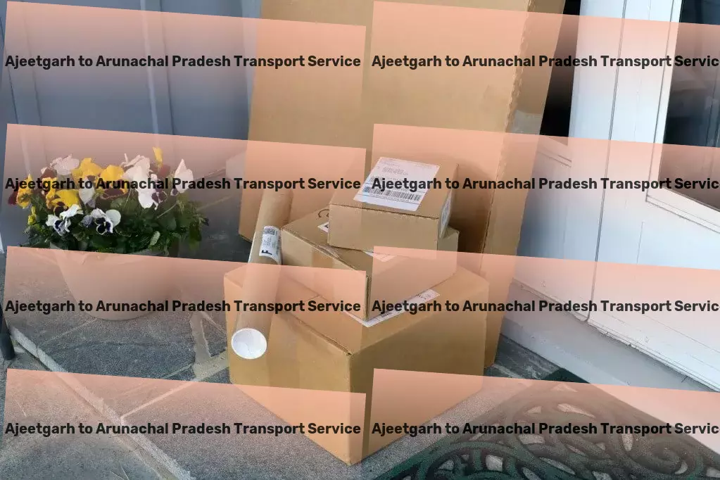 Ajeetgarh to Arunachal Pradesh Transport Find balance in life by prioritizing wellness in all aspects. - Full truckload freight