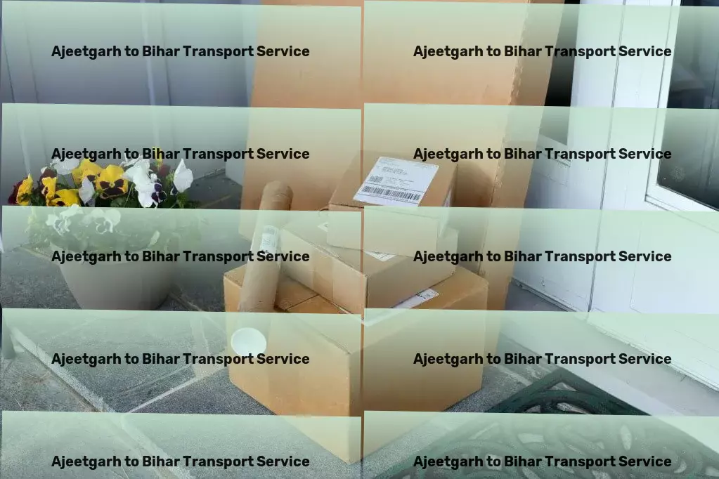 Ajeetgarh to Bihar Transport Empowering your Indian transport needs with innovative solutions! - Citywide goods delivery