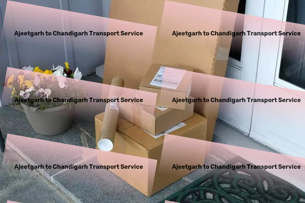 Ajeetgarh to Chandigarh Transport The gold standard in reliable transport services for India! - High-speed transport solutions