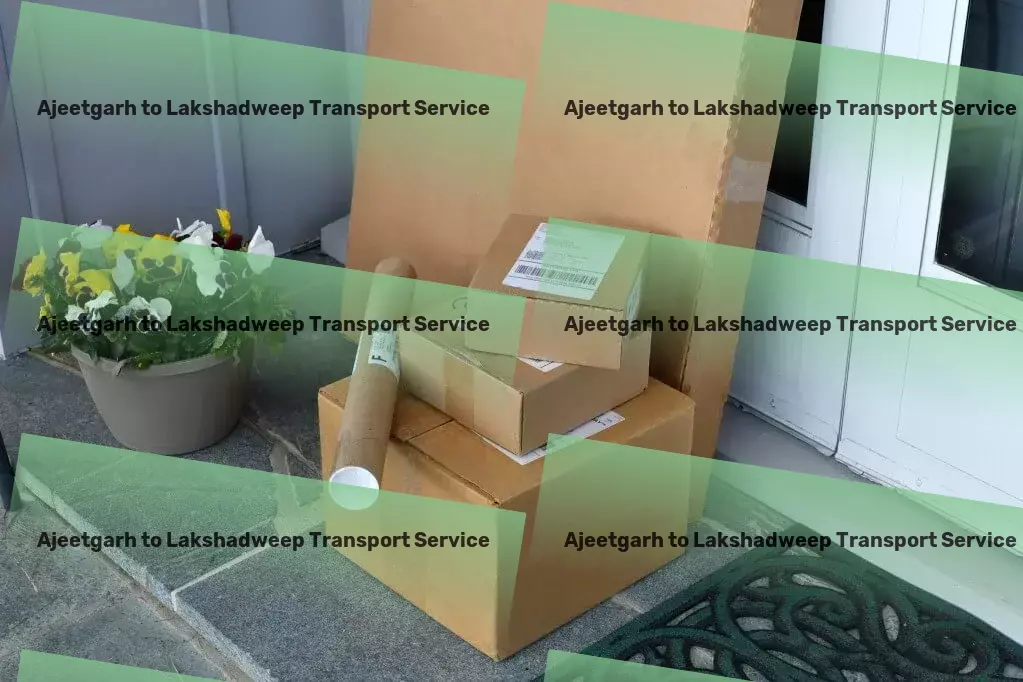 Ajeetgarh to Lakshadweep Transport Multi-regional freight transport