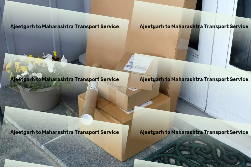 Ajeetgarh to Maharashtra Transport Revolutionize your fitness journey with our innovative app! - Large item transport services