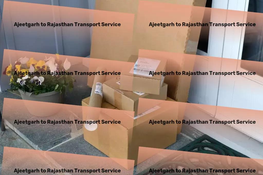 Ajeetgarh to Rajasthan Transport Quick transport dispatch