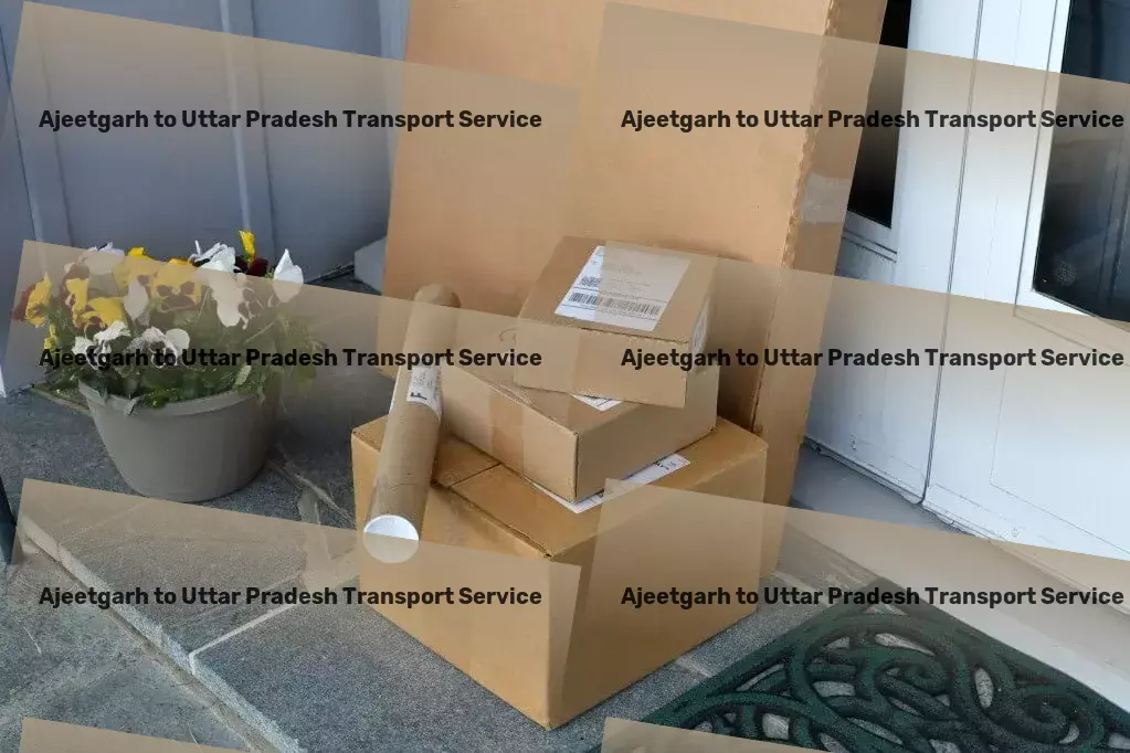 Ajeetgarh to Uttar Pradesh Transport Rapid goods shipment solutions