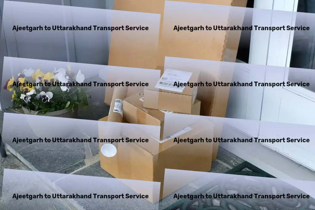 Ajeetgarh to Uttarakhand Transport Express freight and shipment