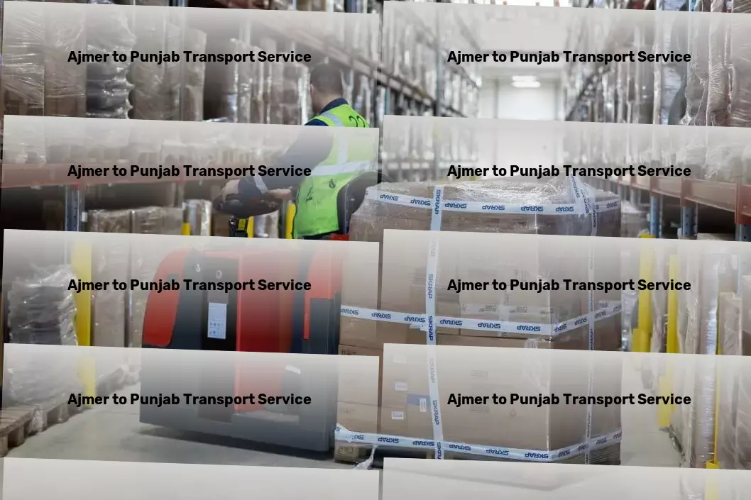 Ajmer to Punjab Transport Efficient freight forwarding