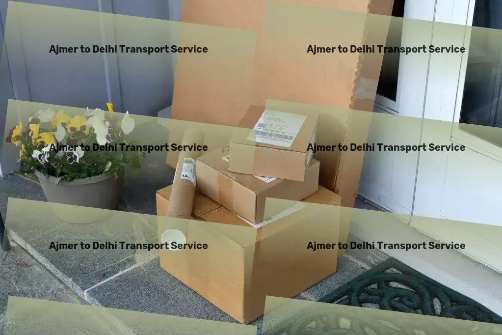 Ajmer to Delhi Transport Direct cargo services