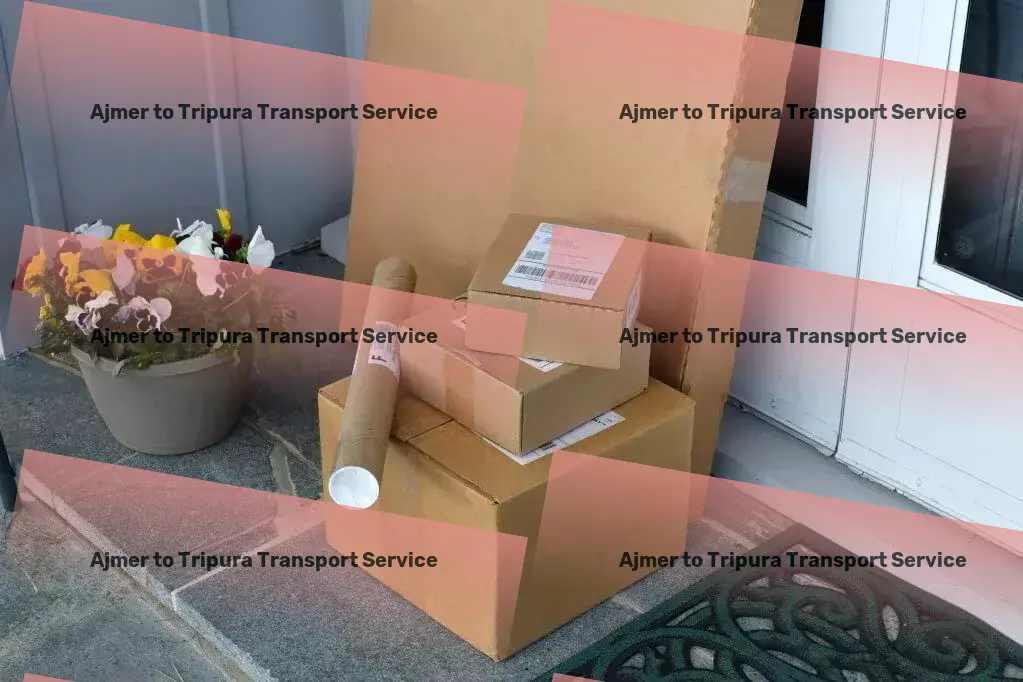 Ajmer to Tripura Transport Transformative transportation solutions for India's diverse needs! - Major parcel delivery