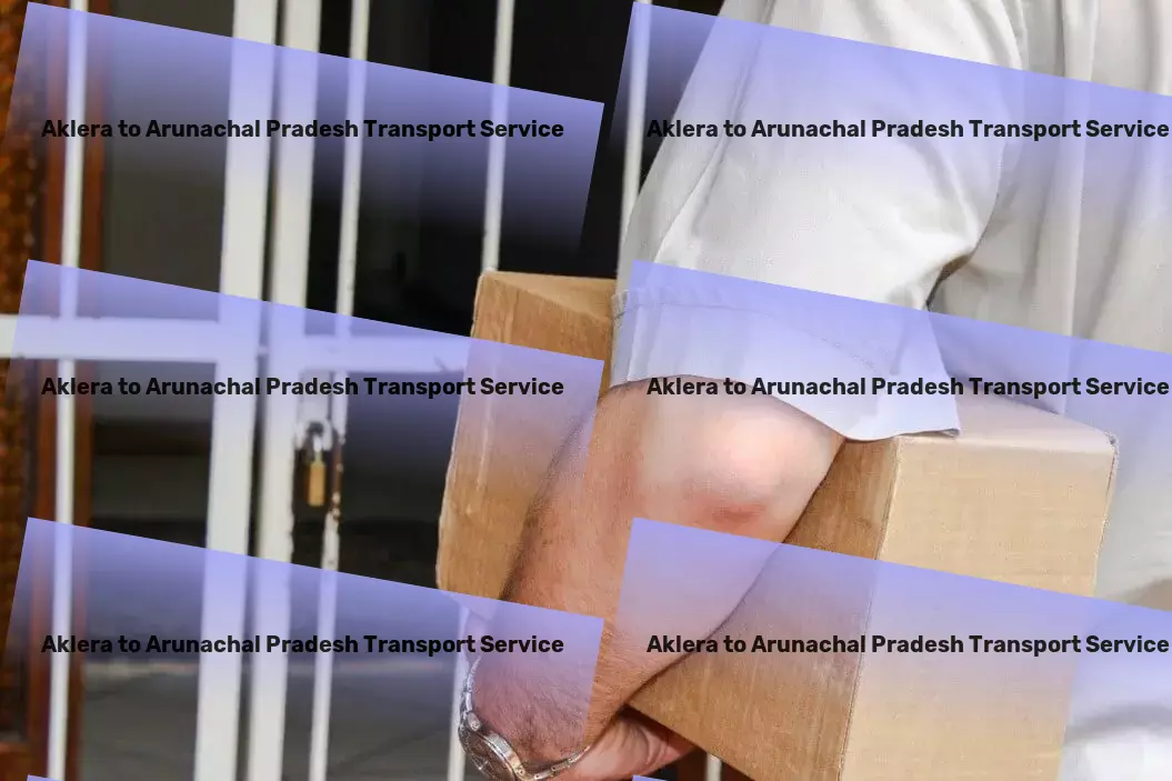 Aklera to Arunachal Pradesh Transport High-capacity shipping solutions