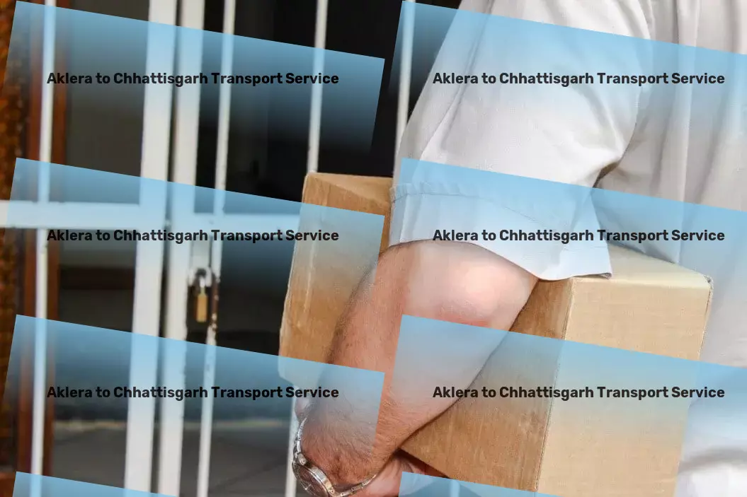 Aklera to Chhattisgarh Transport Commercial freight transport