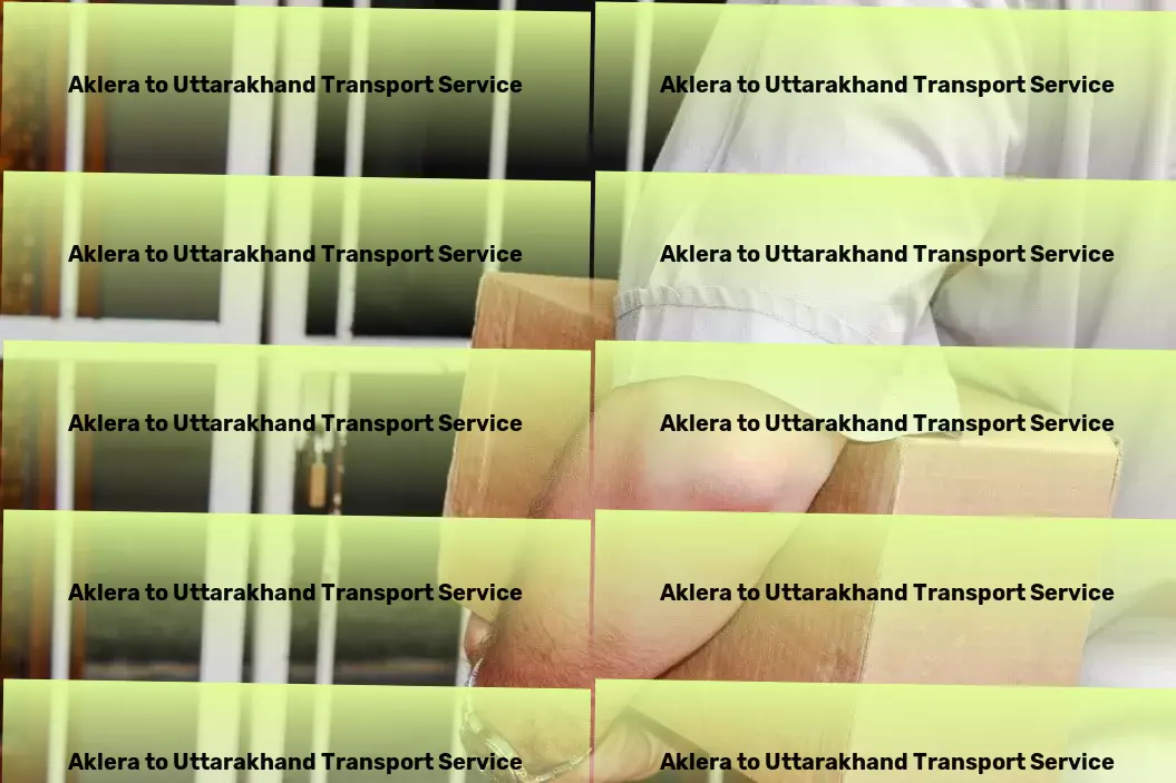 Aklera to Uttarakhand Transport Cargo transport services