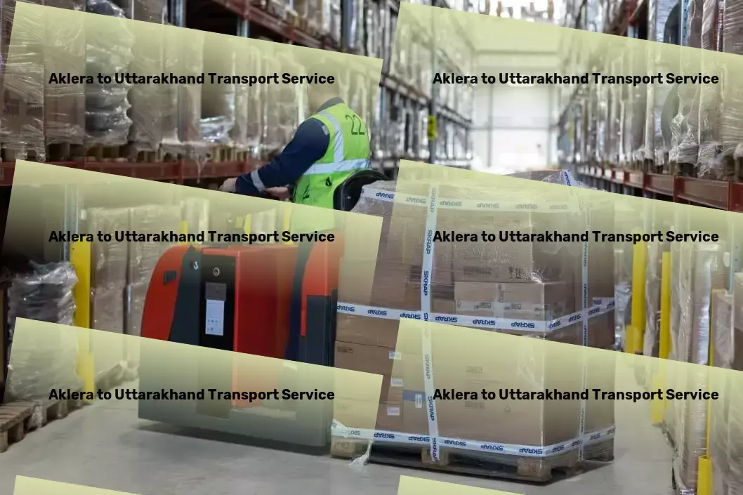 Aklera to Uttarakhand Transport A trailblazer in streamlining logistics across India! - Commercial goods forwarding