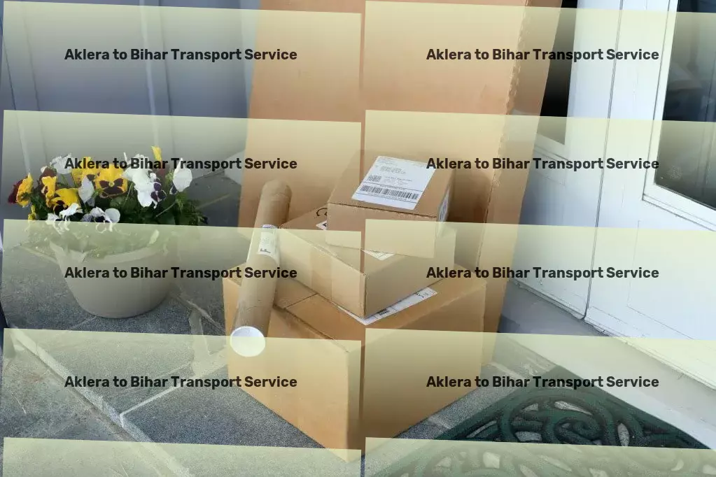 Aklera to Bihar Transport High-capacity freight logistics