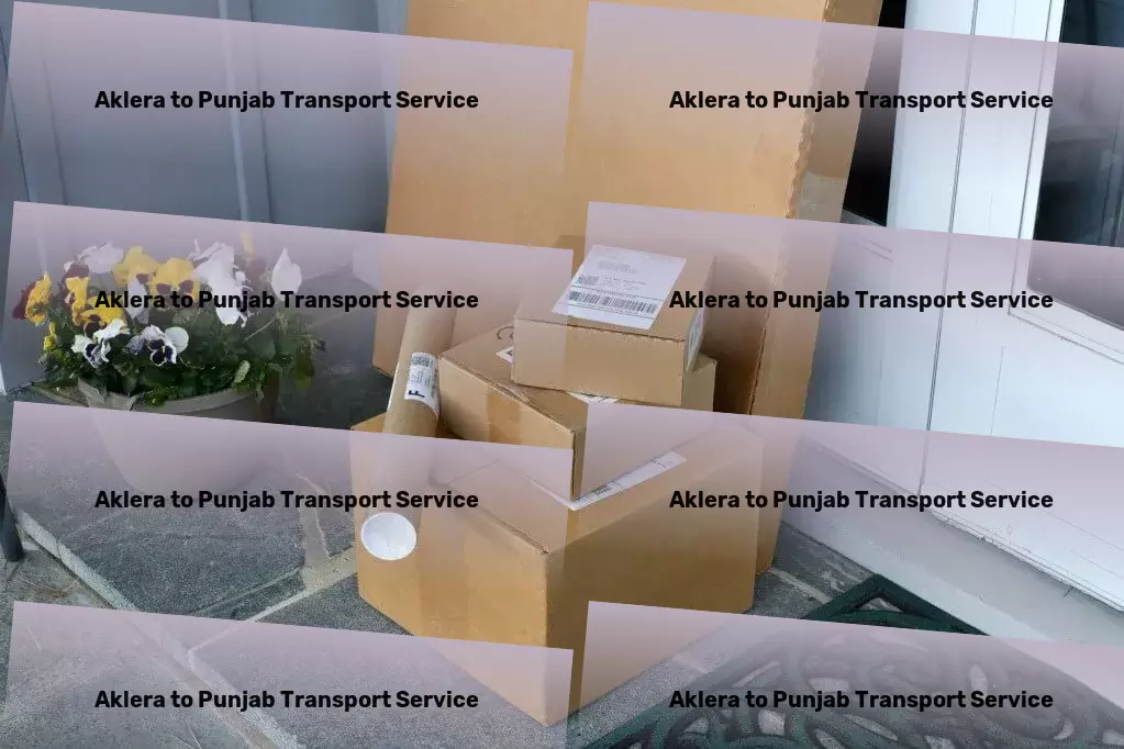 Aklera to Punjab Transport From coast to coast, trust us for your goods transportation across India. - Long-haul goods services