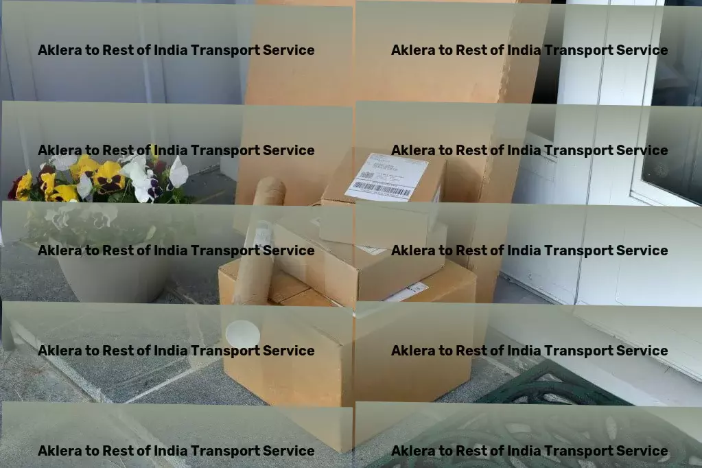 Aklera to Rest Of India Transport The ultimate choice for stress-free goods transport in India! - Innovative transport solutions