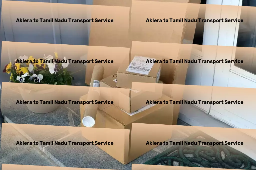 Aklera to Tamil Nadu Transport The gold standard in reliable transport services for India! - National road delivery