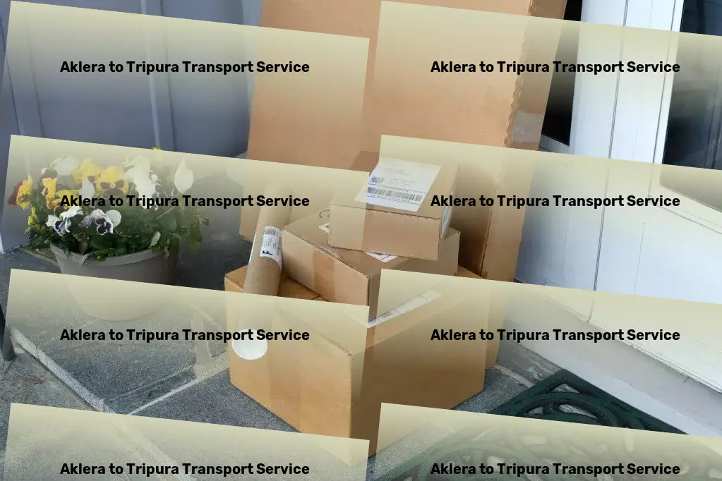 Aklera to Tripura Transport High-speed goods delivery