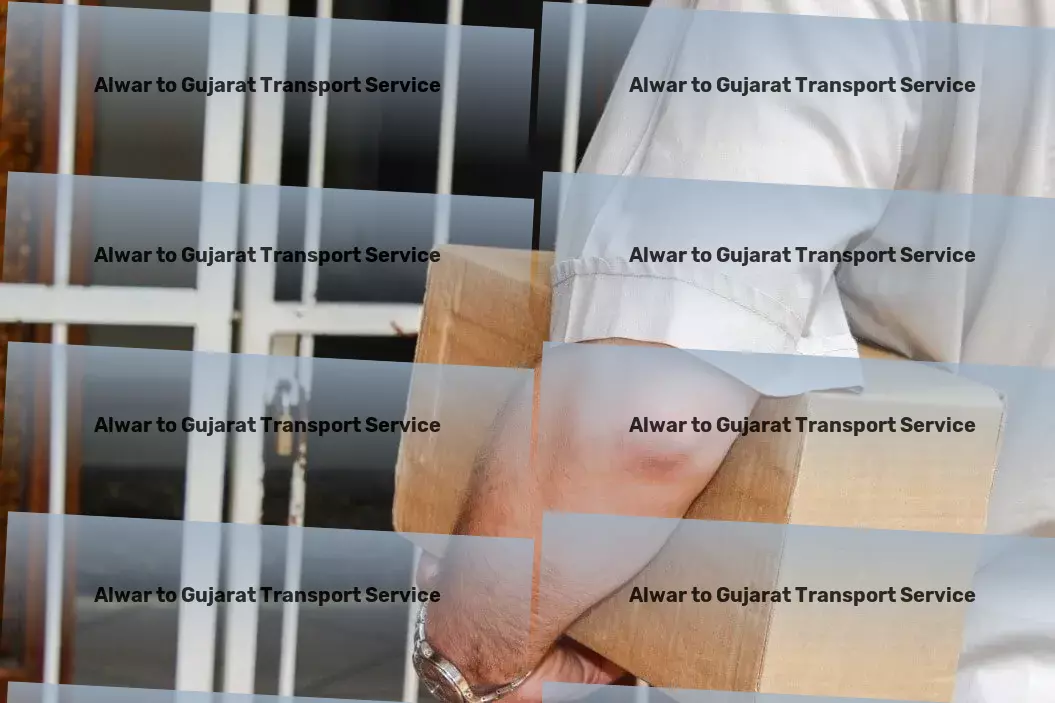 Alwar to Gujarat Transport India's trusted partner in efficient logistics and transport! - High-capacity freight forwarding