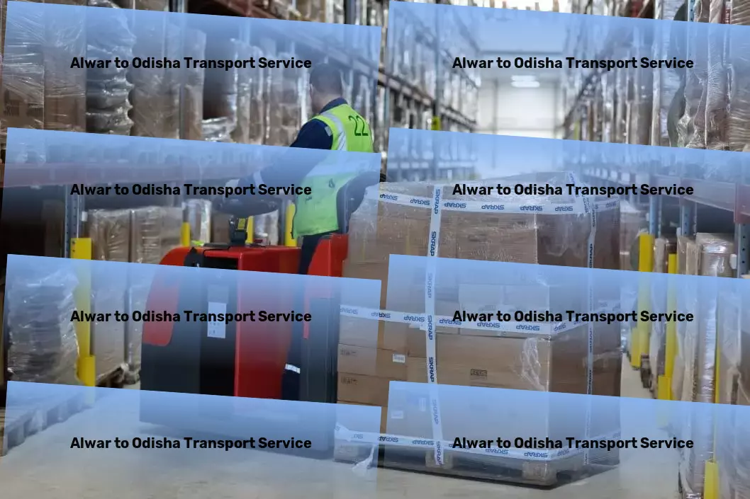 Alwar to Odisha Transport Urban cargo logistics