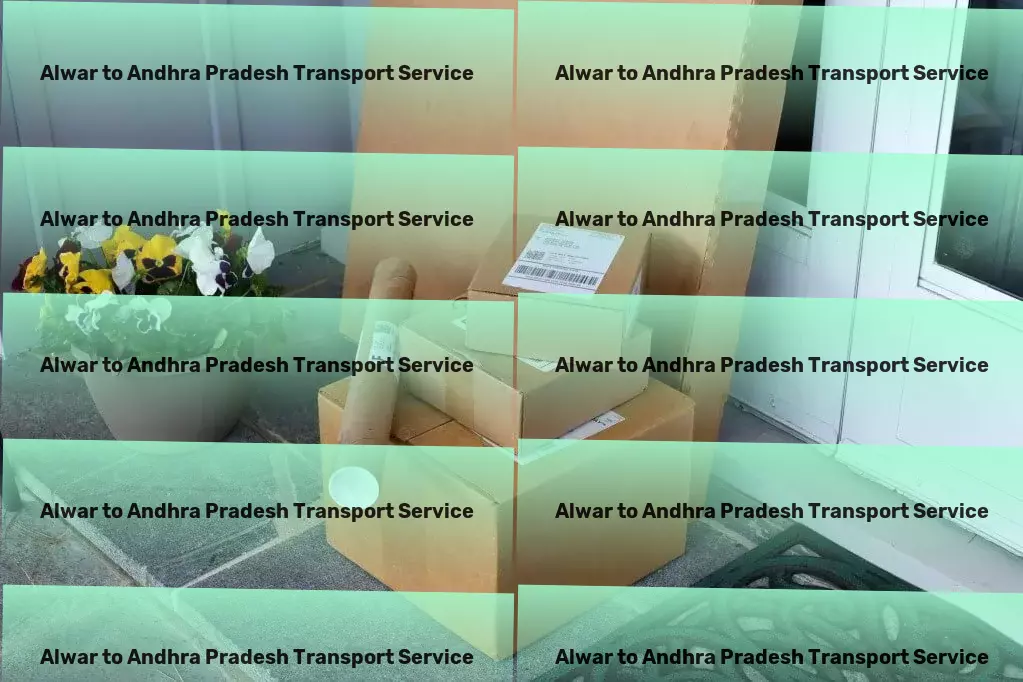 Alwar to Andhra Pradesh Transport Nationwide trucking logistics