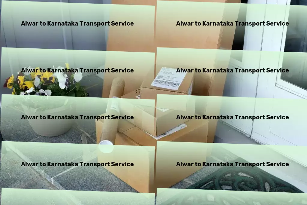 Alwar to Karnataka Transport Professional goods shipment services