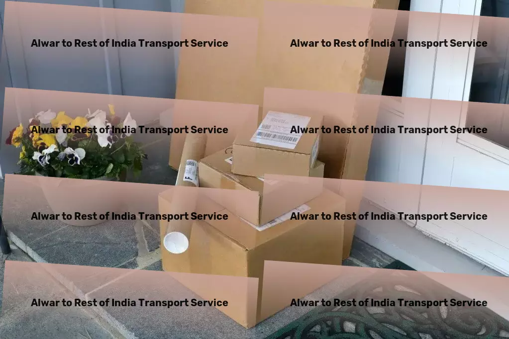 Alwar to Rest Of India Transport Express household moving