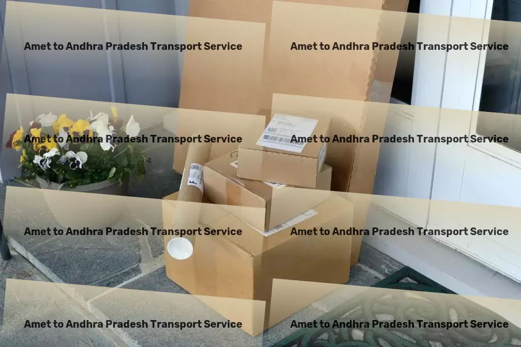 Amet to Andhra Pradesh Transport High-speed shipping solutions