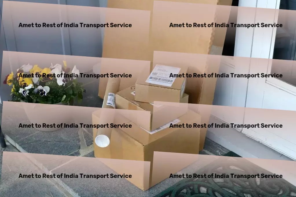 Amet to Rest Of India Transport Comprehensive freight transport