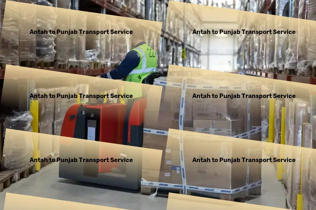 Antah to Punjab Transport Customized freight solutions