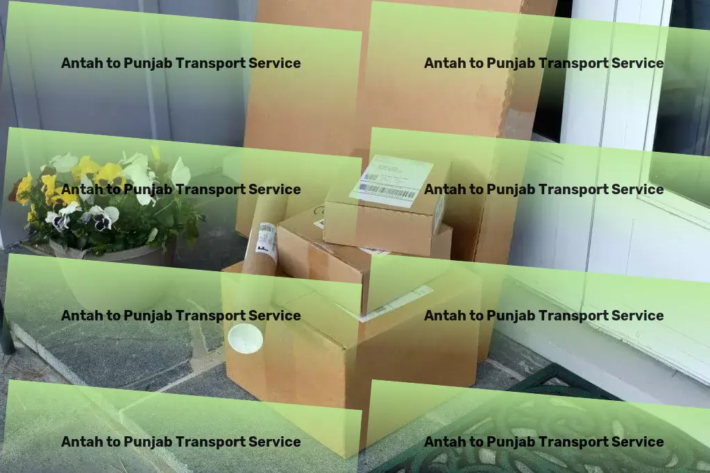 Antah to Punjab Transport Maximizing efficiency for your logistics operations in India! - Commercial cargo forwarding