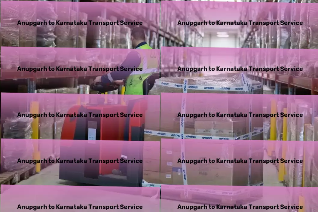 Anupgarh to Karnataka Transport Simplifying complex logistics for businesses of all sizes! - Regional logistics services